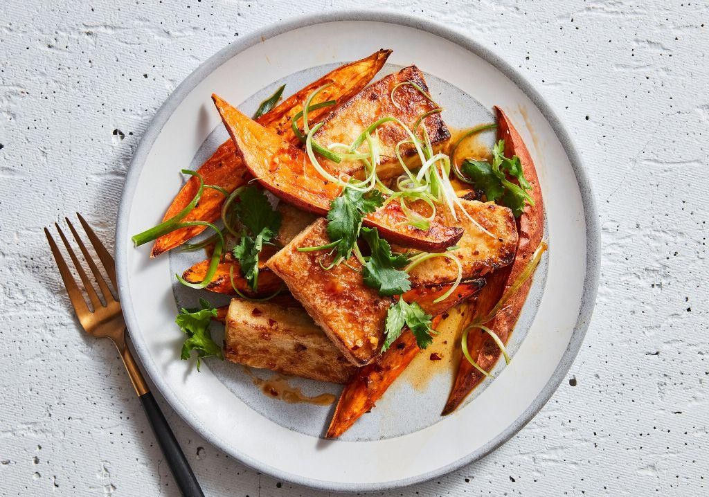 Sweet Potato and Tofu Stir-Fry