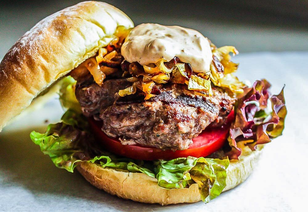 Sweet and Smoky Chipotle Burgers