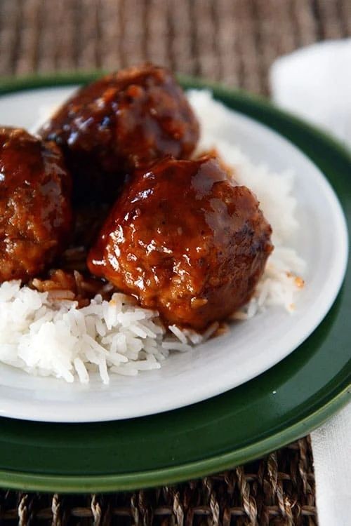 Sweet and Sour Mountain Dew Meatballs