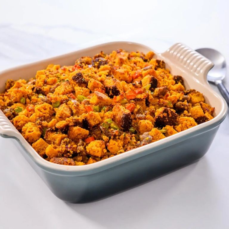 Sweet potato and cornbread dressing