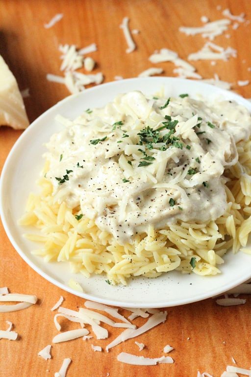 Swiss Chicken Alfredo Pasta