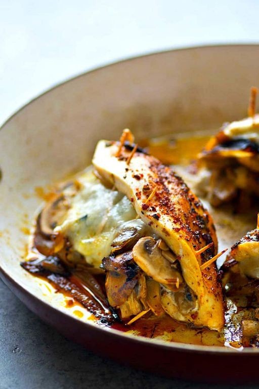 Swiss Chicken with Caramelized Onions