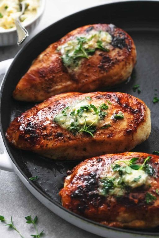 Swiss Chicken with Herb Butter