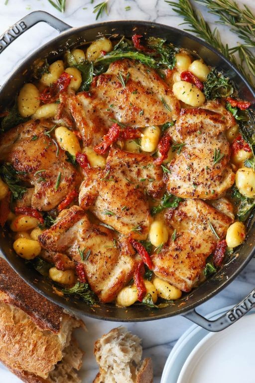 Swiss Chicken with Sun-Dried Tomatoes