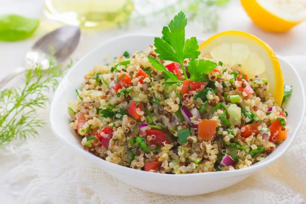 Tabbouleh with Fresh Parsley and Mint