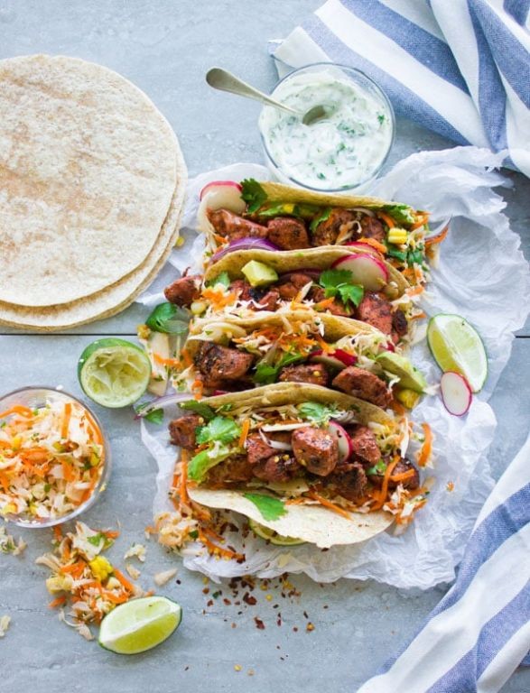 Tandoori Chicken Tacos