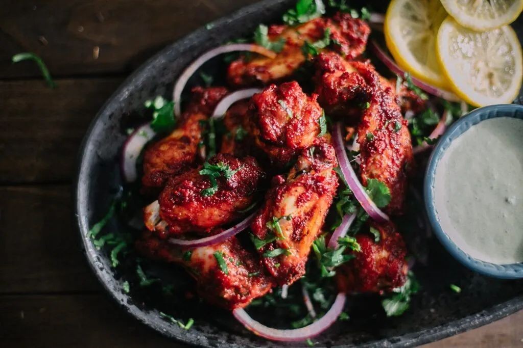 Tandoori Spiced Wings