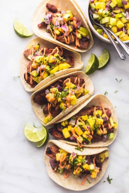 Tangy Pineapple Taco Sauce