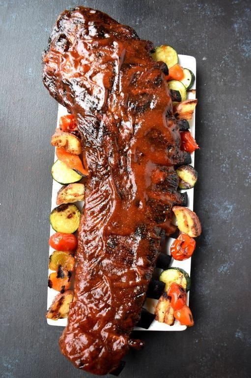 Tangy Twinadime BBQ Ribs
