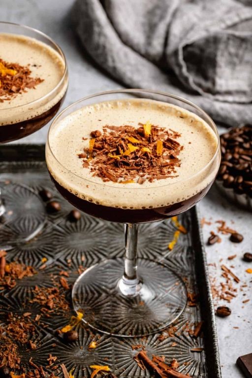 Tequila Espresso Martini with Coffee Liqueur
