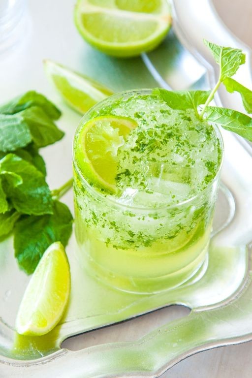 Tequila Mojito with Mint and Lime