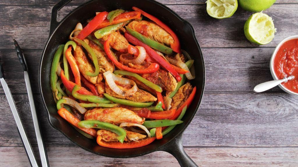 Teriyaki Chicken Fajitas