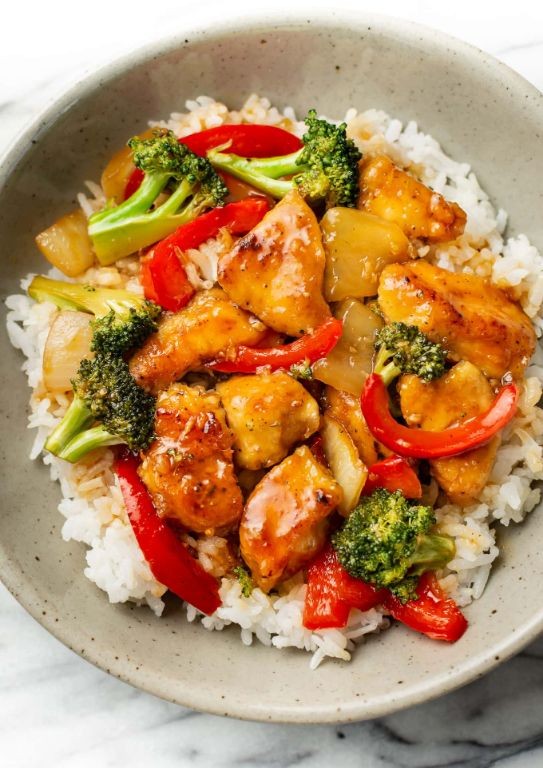 Teriyaki Chicken Stir Fry
