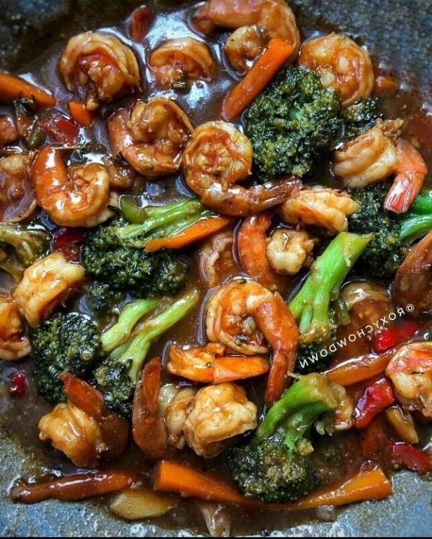 Teriyaki Shrimp and Broccoli