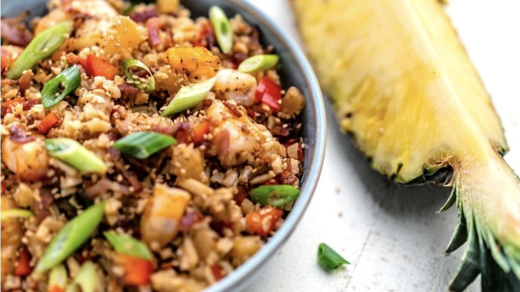 Teriyaki Shrimp and Pineapple Crockpot Stir-Fry