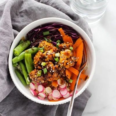 Teriyaki Tempeh Buddha Bowl
