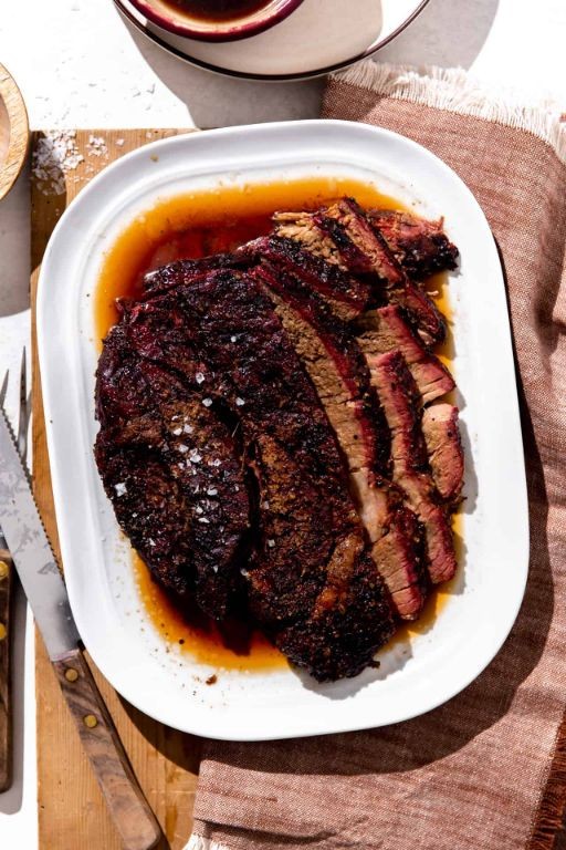 Texas-Style Smoked Chuck Roast with Coffee Rub
