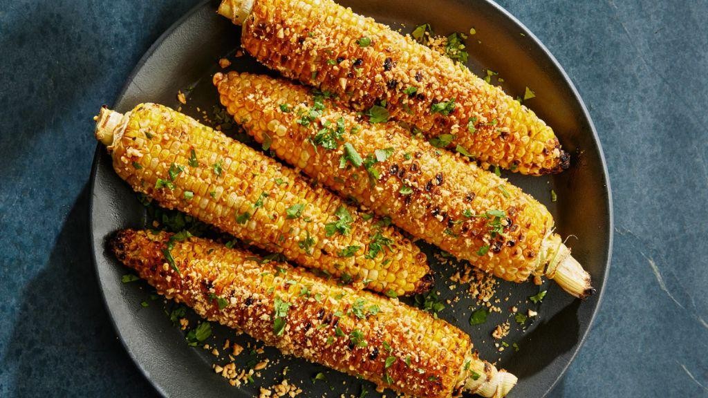 Thai Chili Coconut Grilled Corn