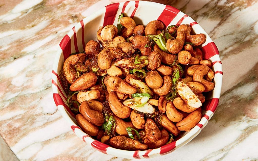 Thai Chili Lime Roasted Pecans