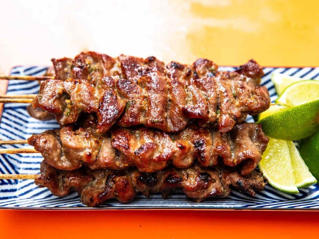 Thai Fish Sauce Marinated Grilled Pork