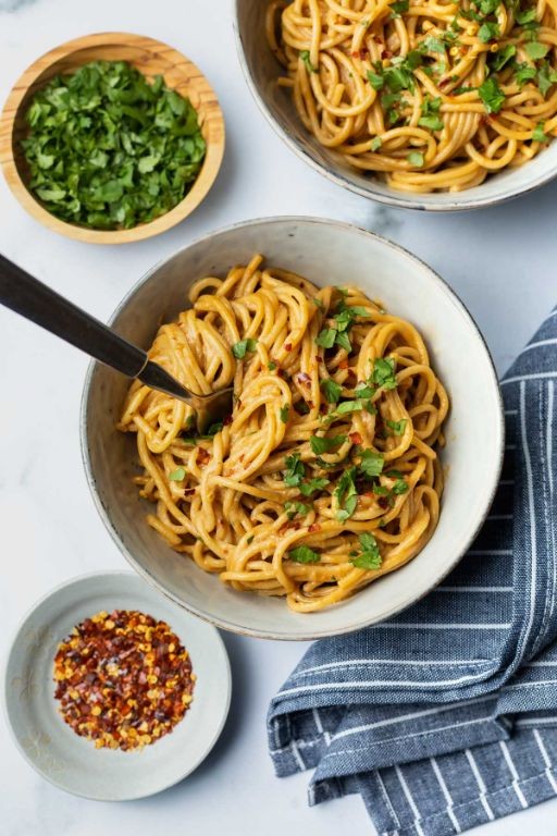 Thai Peanut Pasta Zero with Crushed Peanuts
