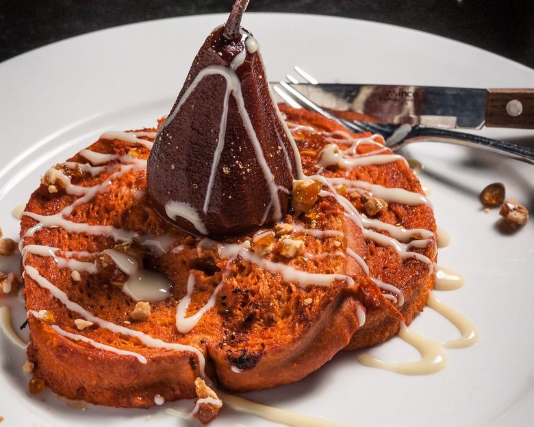 Thai Tea French Toast with a Crispy Edge