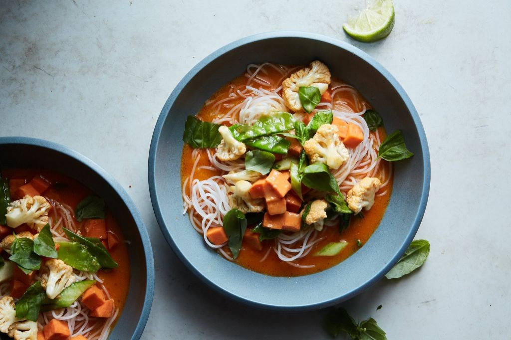 Thai-Inspired Coconut Curry Soup