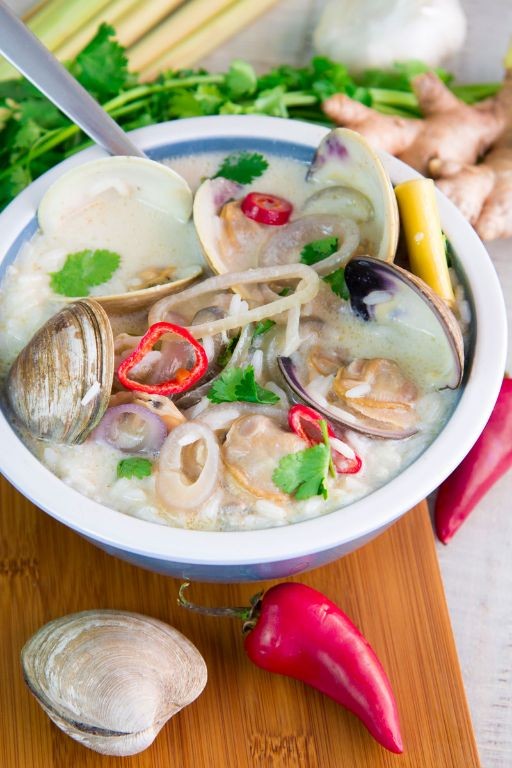 Thai-Inspired Coconut Seafood Chowder