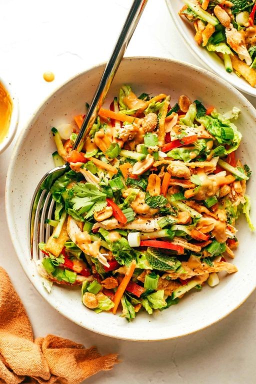 Thai-Inspired Peanut Lettuce Salad