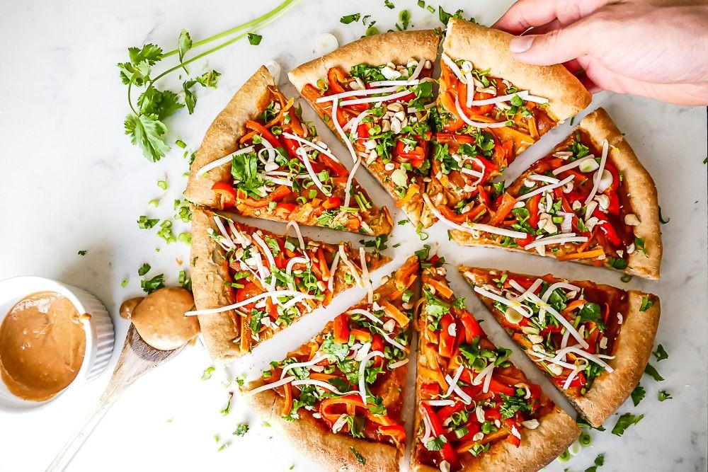 Thai-Inspired Peanut Pizza Sauce