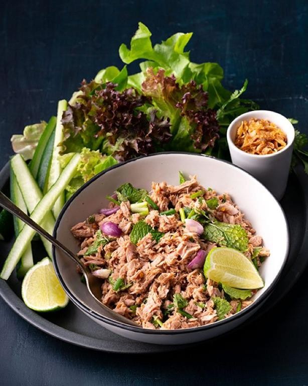 Thai-Inspired Tuna Larb