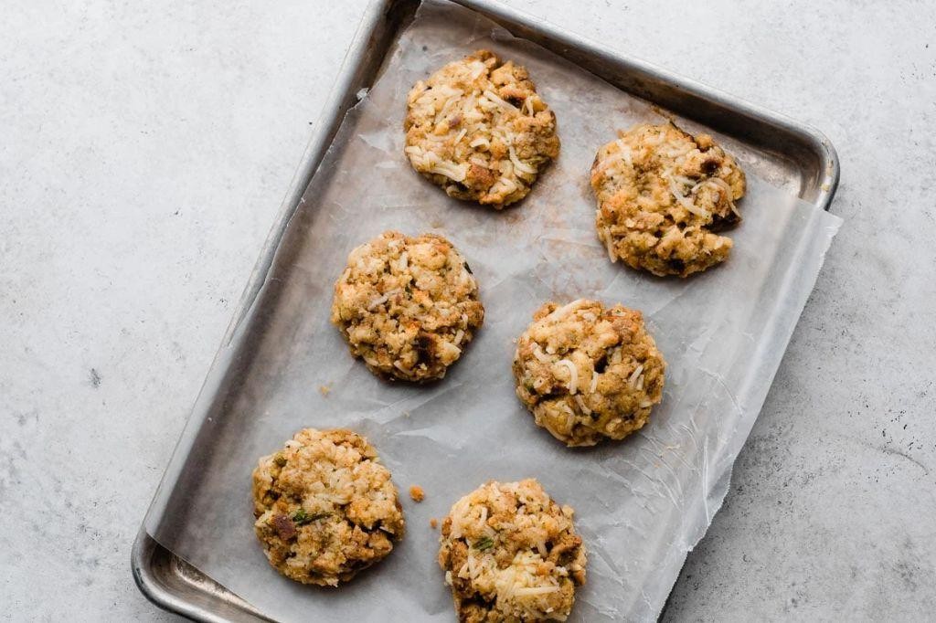 Thanksgiving Leftover Stuffing Cookies