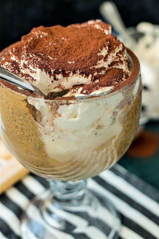 Tiramisu Affogato Sundae