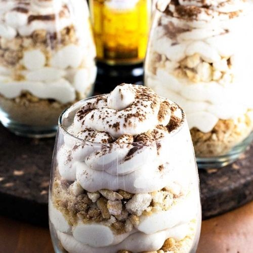 Tiramisu Birthday Parfait