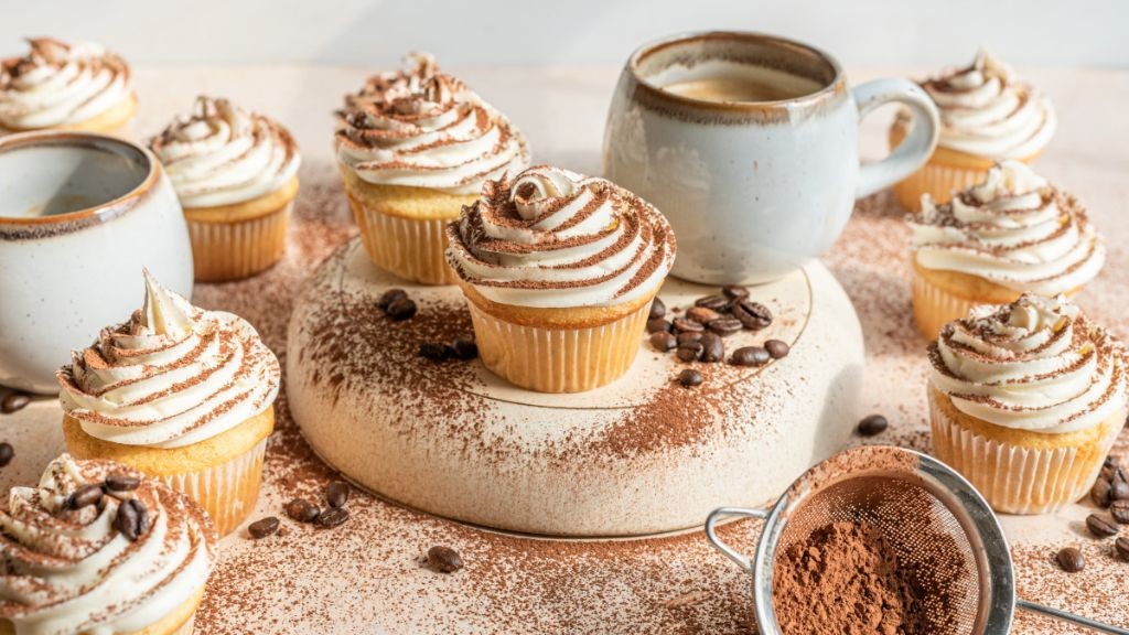 Tiramisu Box Cupcakes with Coffee Infused Frosting