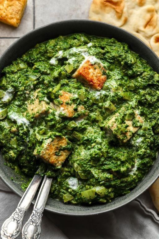 Tofu and Spinach Curry