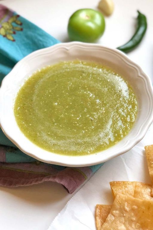Tomatillo Salsa Verde Taco Sauce