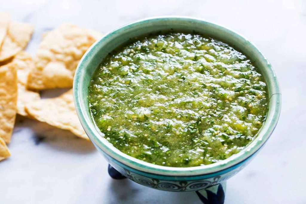 Tomatillo and Tomato Salsa Verde