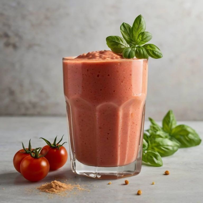 Tomato and Basil Savory Juice