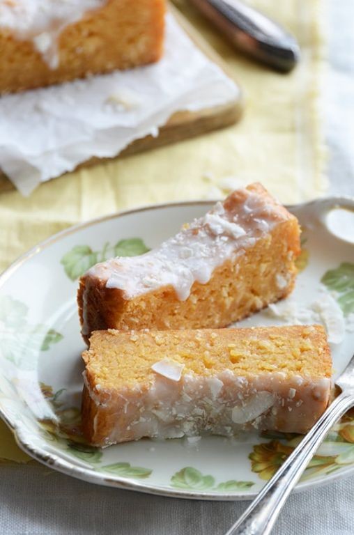 Tropical Papaya Hawaiian Cake