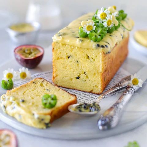Tropical Passion Fruit Hawaiian Cake
