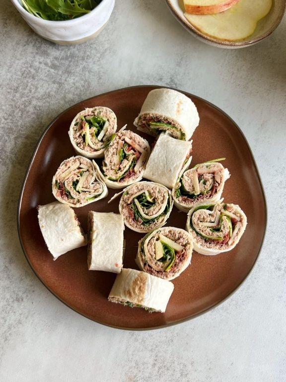 Tuna Salad Pinwheel Sandwiches