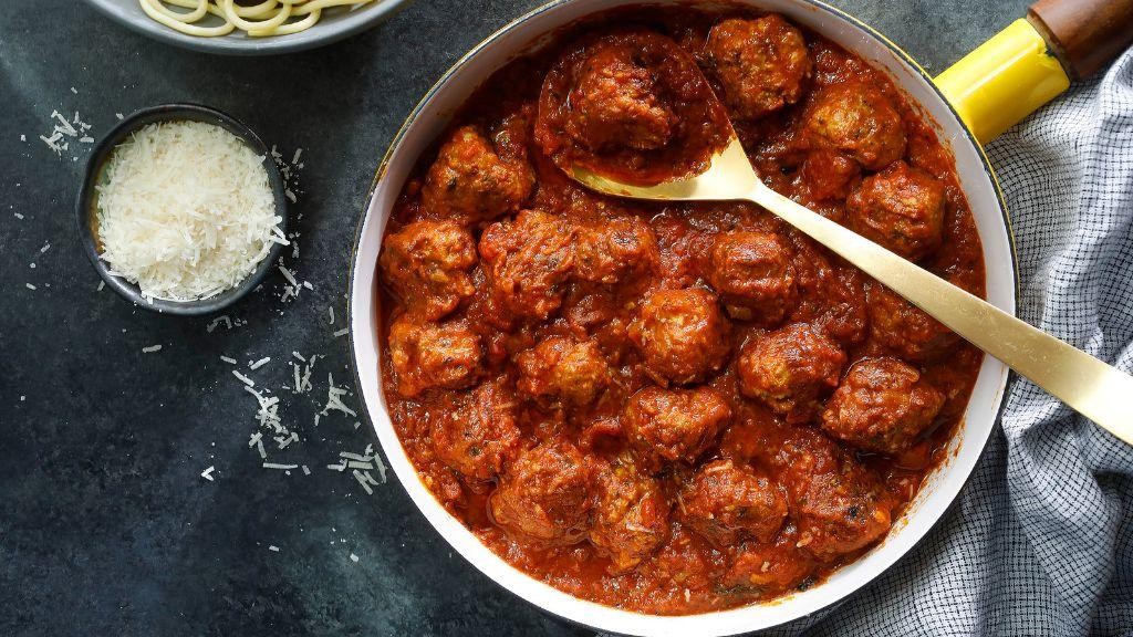 Turkey Meatballs in Marinara Sauce