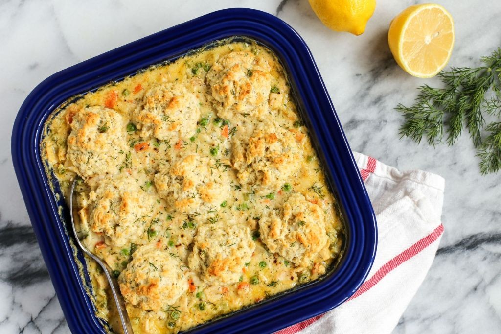 Turkey and Biscuit Casserole