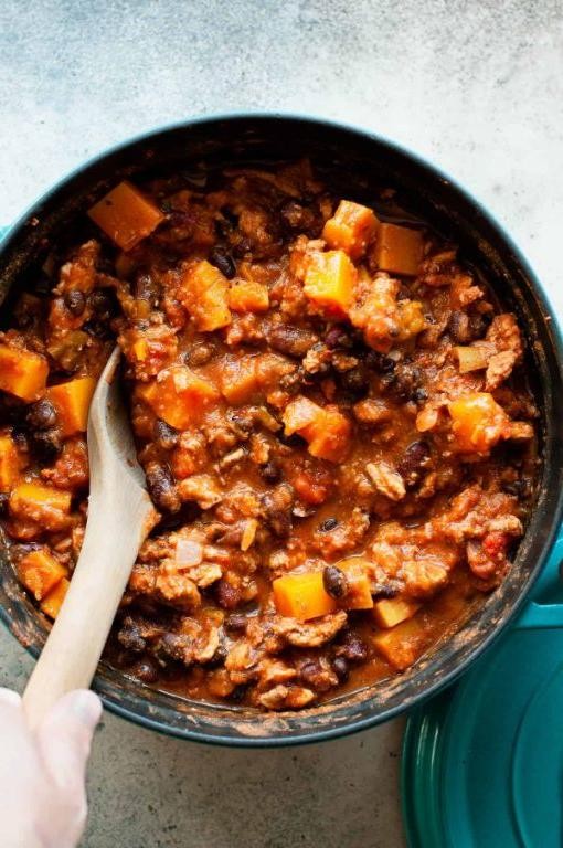Turkey and Butternut Squash Chili