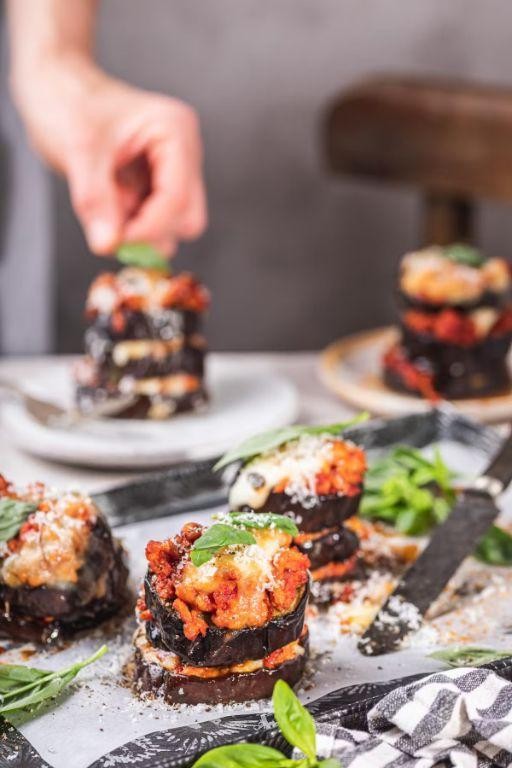 Turkey and Eggplant Parmesan