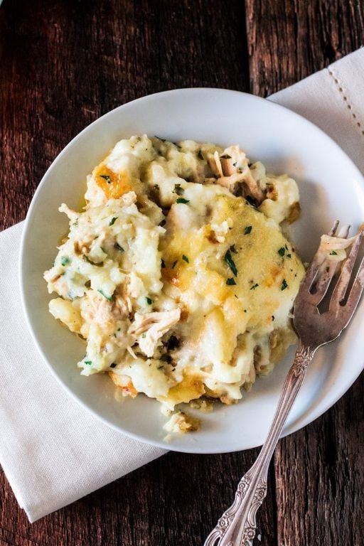 Turkey and Mashed Potato Casserole