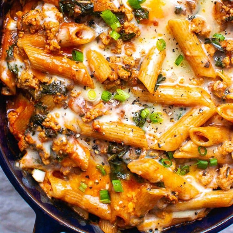 Turkey and Pasta Casserole with Marinara