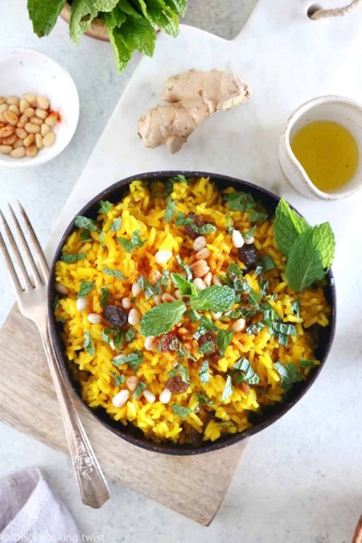 Turmeric Ginger Breakfast Rice