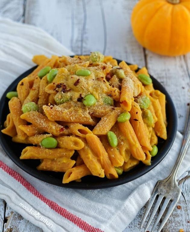 Turmeric and Ginger Butternut Squash Pasta Sauce